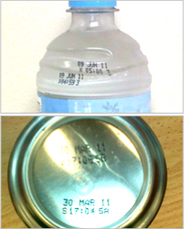 Barcode and expiry locations